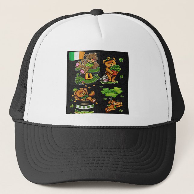 Casquette Teddy Bear Collection St. Patrick's Day (Devant)