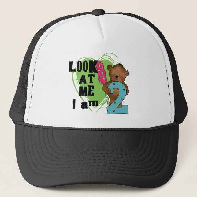 Casquette Teddy Bear I'm 2 Anniversaire T-shirts et cadeaux (Devant)