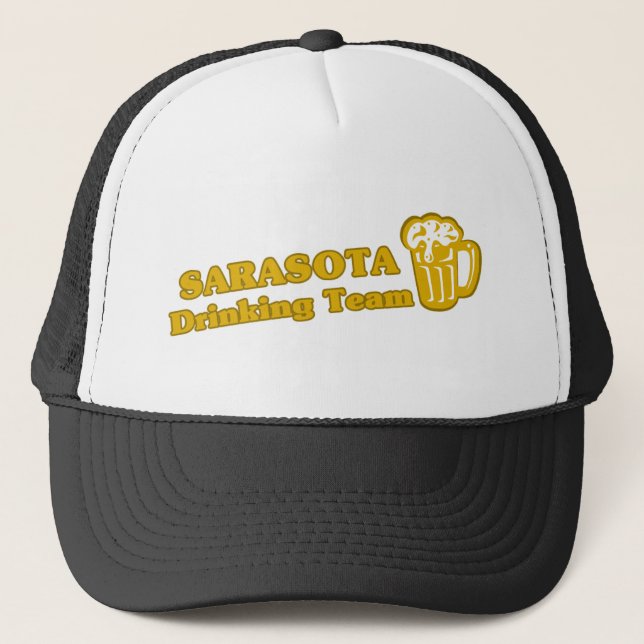 Casquette tee - shirts de l'équipe de boisson Sarasota (Devant)