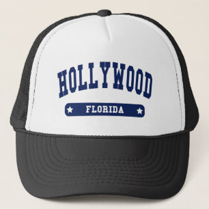 Casquette tee - shirts de style du Hollywood Florida College