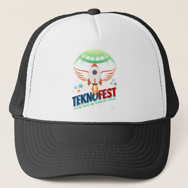 Casquette TEKNOFEST Conception de fusée - Aviation et Techno (Devant)