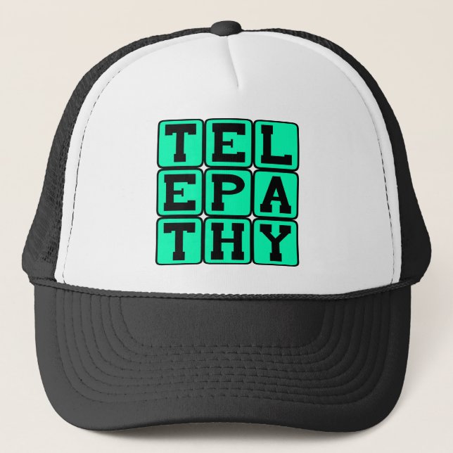 Casquette Télépathie, Lecture dans les esprits (Devant)