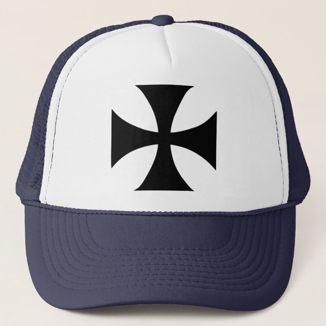 Casquette Templar croisé (Devant)