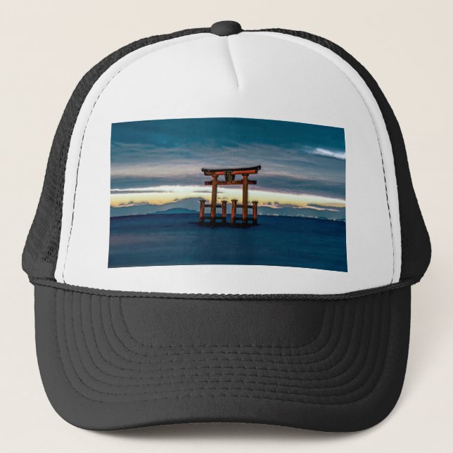 Casquette Temple-Torii-Porte Japonaise (Devant)