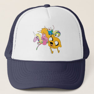 Casquette Temps d'aventure   Lady, Bubblegum, Finn & Jake