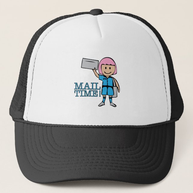 Casquette Temps de courrier (Devant)