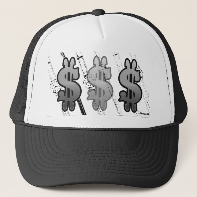 Casquette temps et argent (Devant)