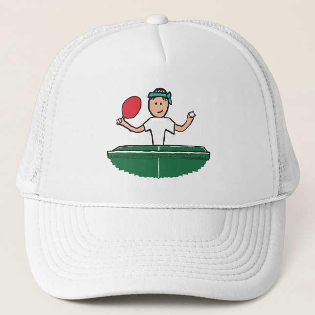 Casquette Tennis de table (Devant)