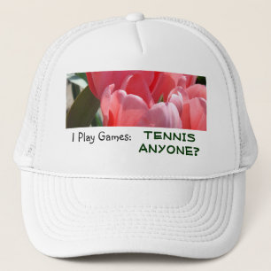 Casquette Tennis N'est-ce pas? chapeaux de sport Blanc Rose