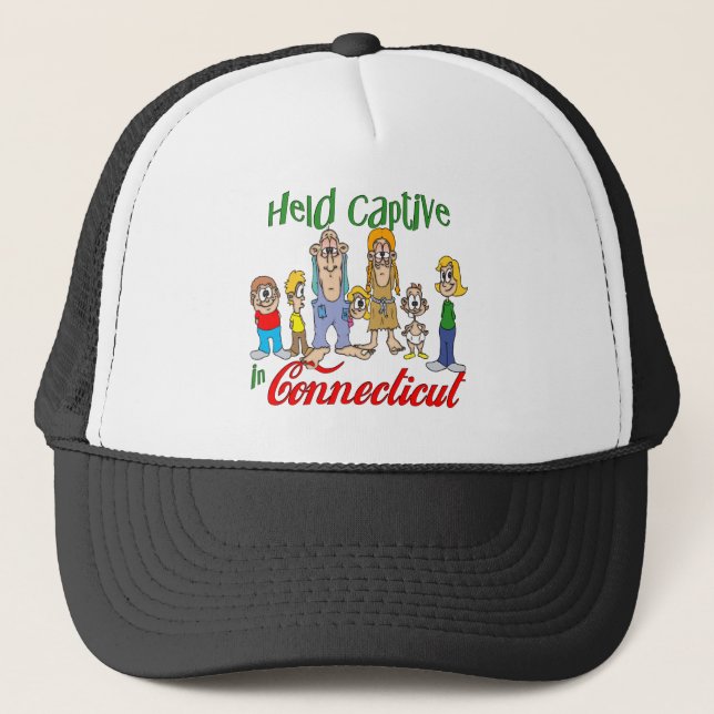 Casquette Tenu captif dans le Connecticut (Devant)