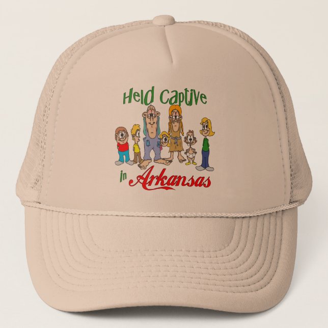 Casquette Tenu captif en Arkansas (Devant)