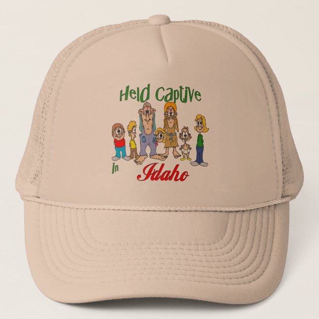 Casquette Tenu captif en Idaho (Devant)