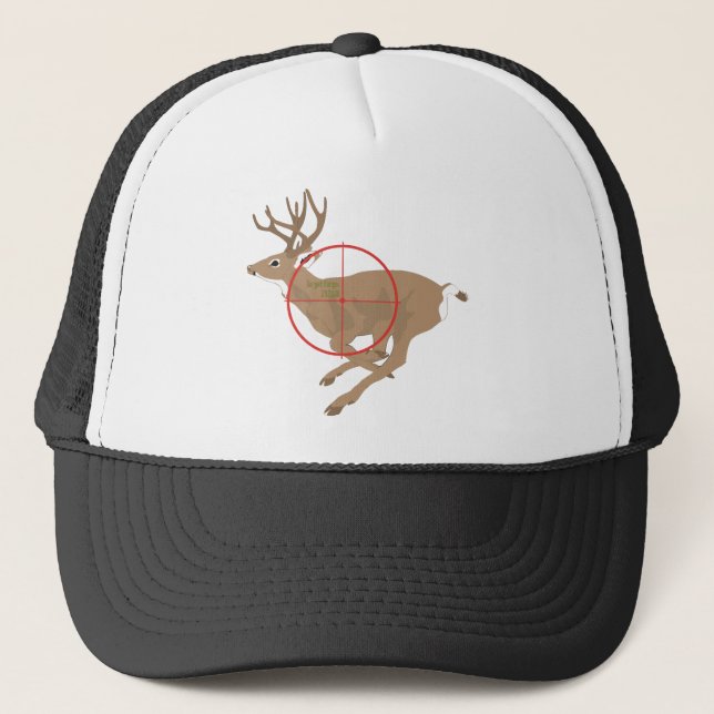 Casquette Terrain de chasse heureux (Devant)