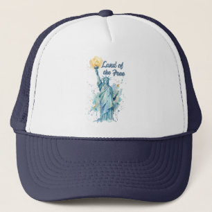 Casquette "Terre de la Liberté - Statue de la Liberté à l'aq