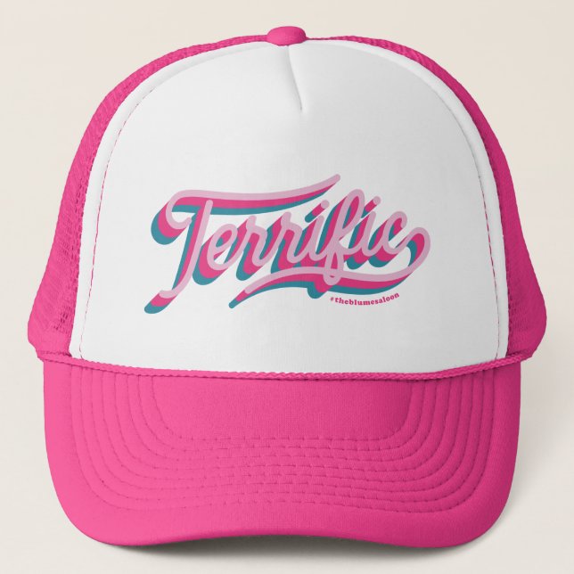Casquette Terrible (rose) (Devant)