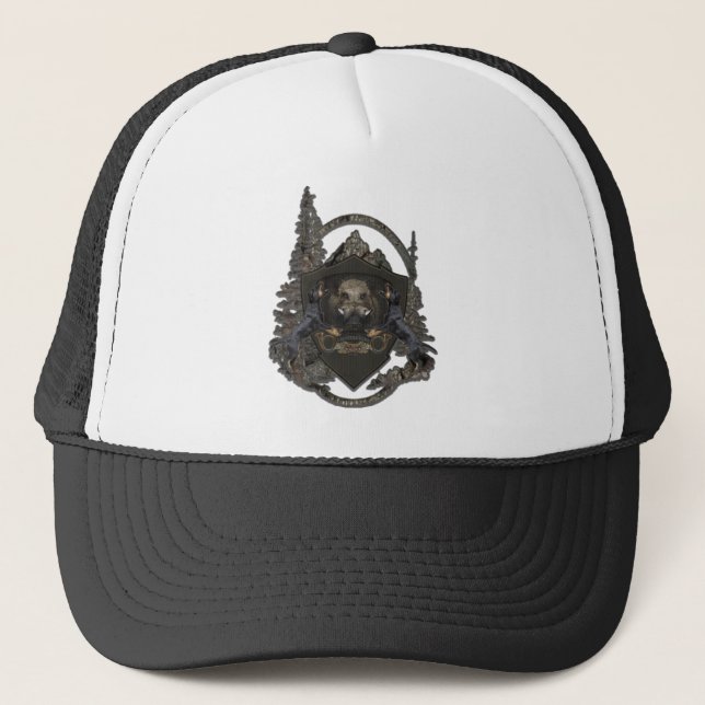 Casquette Terrier de chasse allemand (Jagdterrier) (Devant)