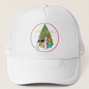 Casquette Terrier Fox à poil dur de Noël