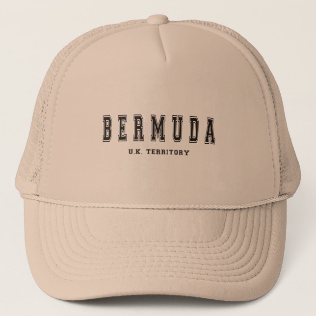 Casquette Territoire des Bermudes R-U (Devant)