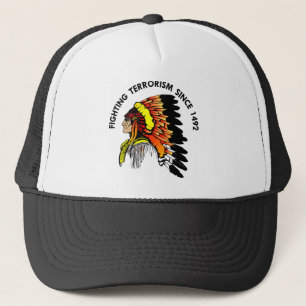 Casquette Terrorisme de combat de chef indien