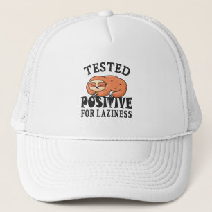 Casquette Testé positif pour la paresse Sloth