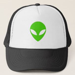 Casquette Tête Alien verte