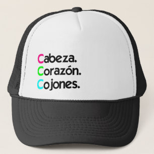 Casquette « Tête Coeur Couilles "