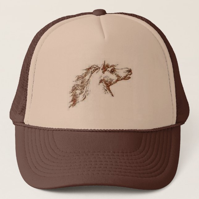 Casquette Tête de cheval (Devant)
