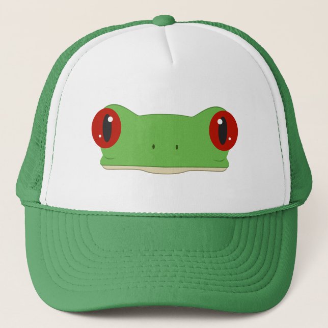 Casquette Tête de grenouille (Devant)