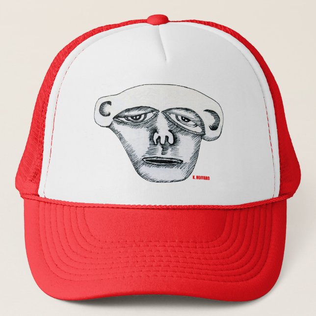 Casquette Tête de singe (Devant)