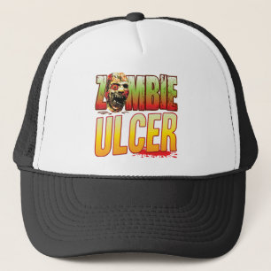 Casquette Tête de zombi d'ulcère