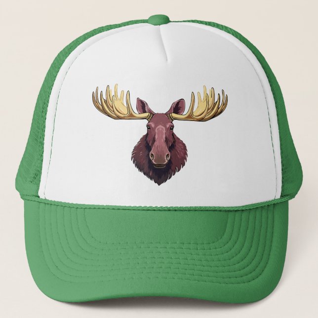 Casquette Tête d'élan mâle (Devant)