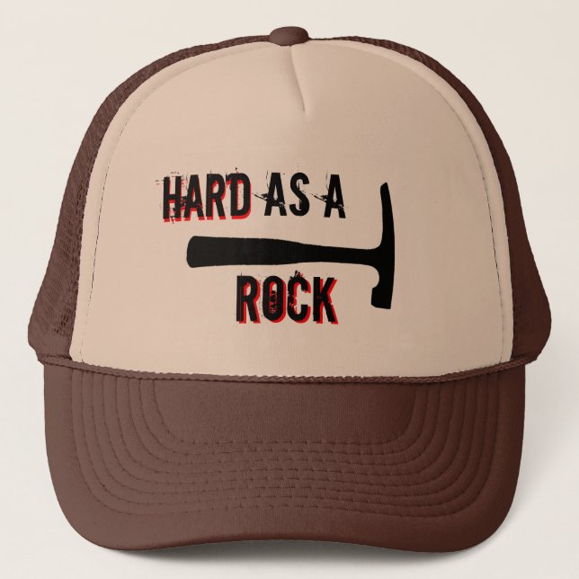 Casquette Tête dure de roche (Devant)