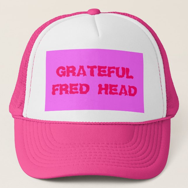 CASQUETTE TÊTE FRED GRATEUL 1 (Devant)