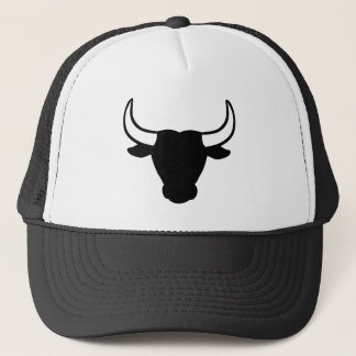 Casquette Tête noire de taureau