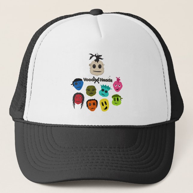 Casquette Têtes vaudou (Devant)