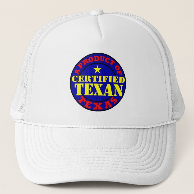 CASQUETTE TEXAN CERTIFIÉ (Devant)