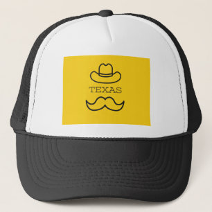 Casquette Texas en jaune 2