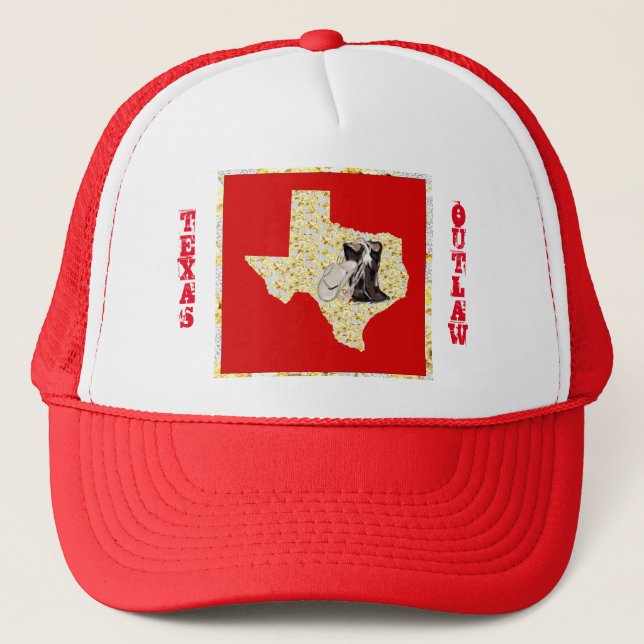 CASQUETTE TEXAS OUTLAW (Devant)