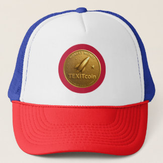 Casquette TexitCoin Official Logo On Back Coin on Front