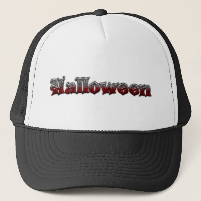 Casquette Texte cool - Halloween (Devant)