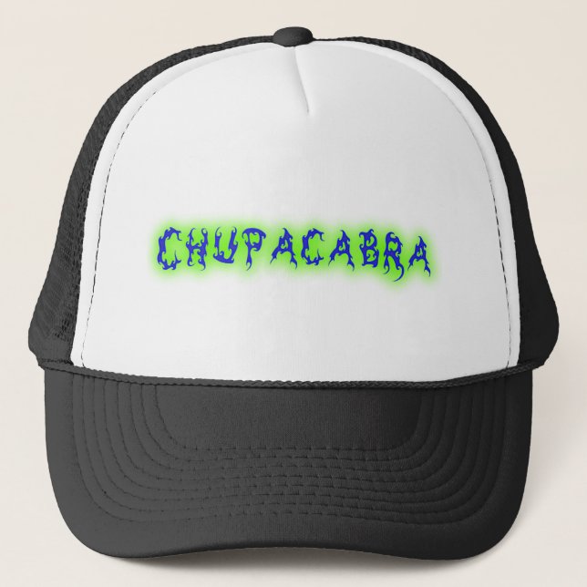 Casquette Texte de Chupacabra (Devant)