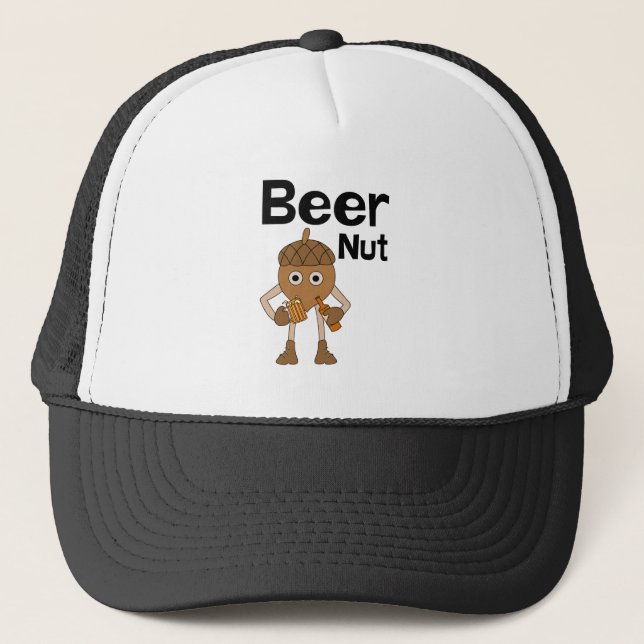 Casquette Texte de la noix de bière (Devant)