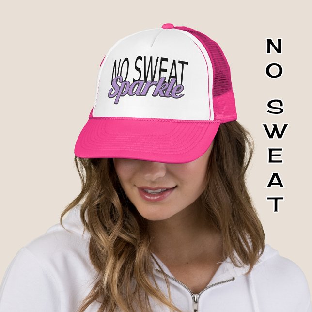Casquette Texte de l'effet de parties scintillant pourpre de (Créateur téléchargé)