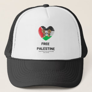 Casquette Texte de Palestine libre