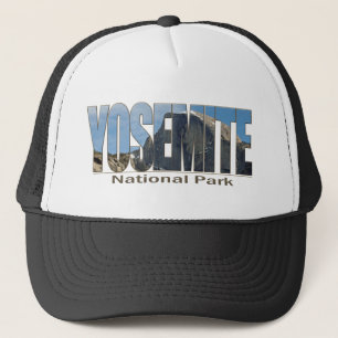 Casquette Texte de parc national de Yosemite avec demi de