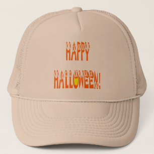 Casquette Texte de squash d'Halloween