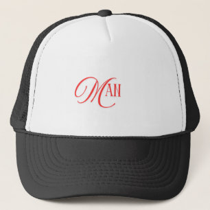 Casquette TEXTE IMPRIMÉ MAN Beau Confort Couleur Noir Porter