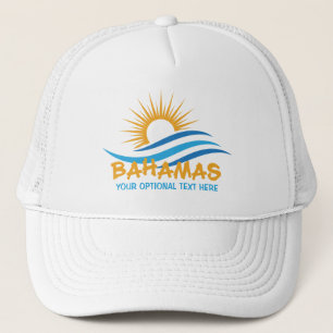Casquette Texte personnalisé Bahamas