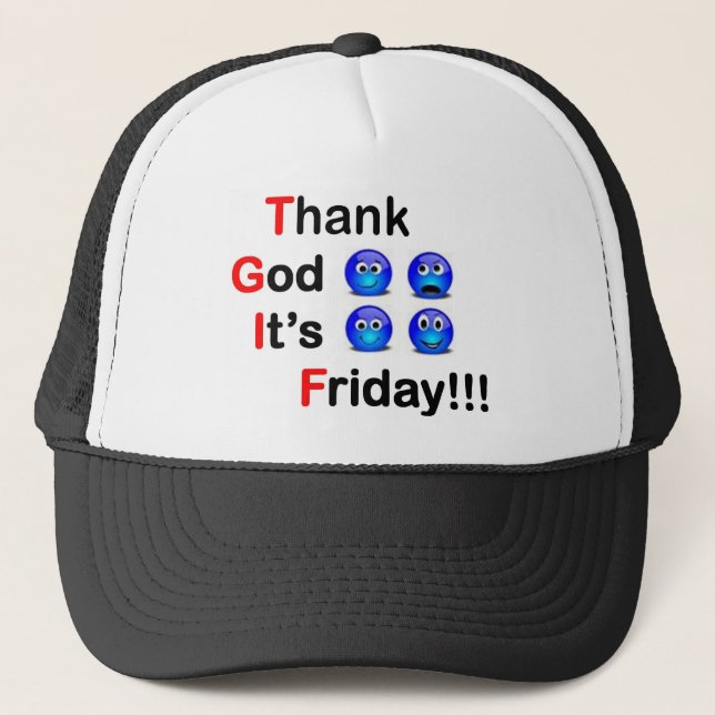 CASQUETTE TGIF (Devant)