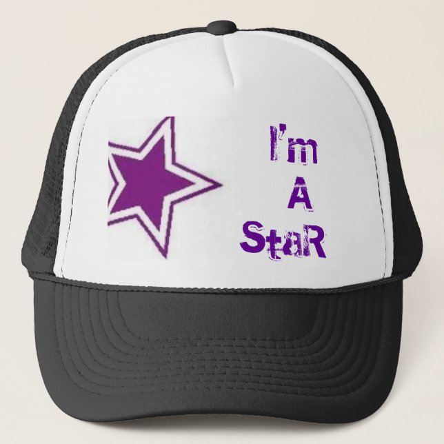 Casquette th_star,     je suis     une étoile (Devant)